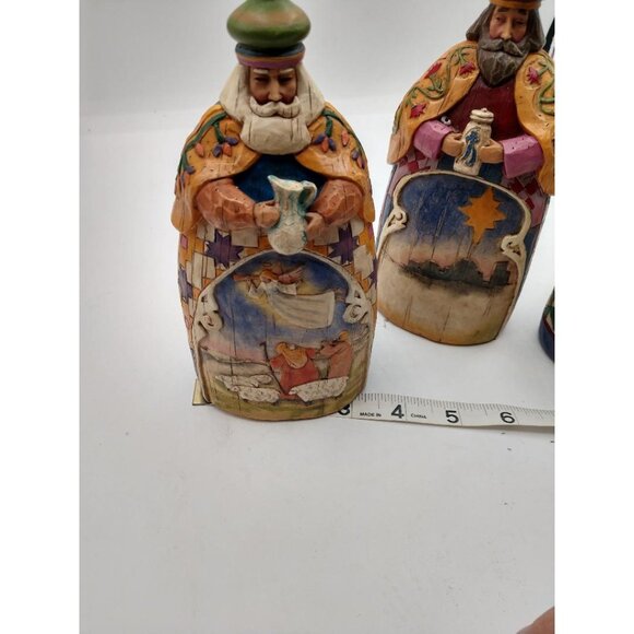 Jim Shore Heartwood Creek Wisemen Figurine Set Of 3113256 2003 - Picture 4 of 8